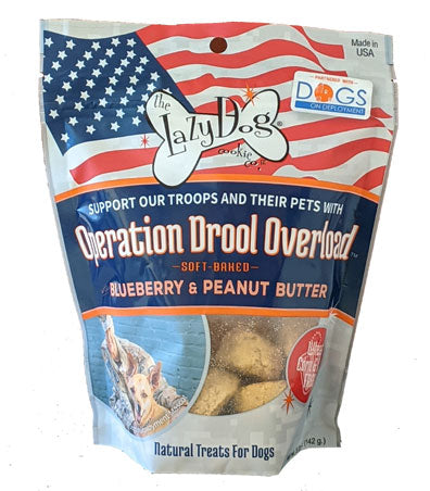 "Operation Drool Overload" Soft-baked Natural Treats for Dogs; 5 oz.